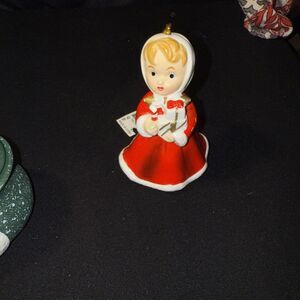 Susan Zulauf Vanilla Santa Candle 2X2Bell Choir Girls/presents 3X4